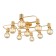 Ceiling chandelier Elison E27 360W