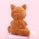 Soft toy "Fox in love"