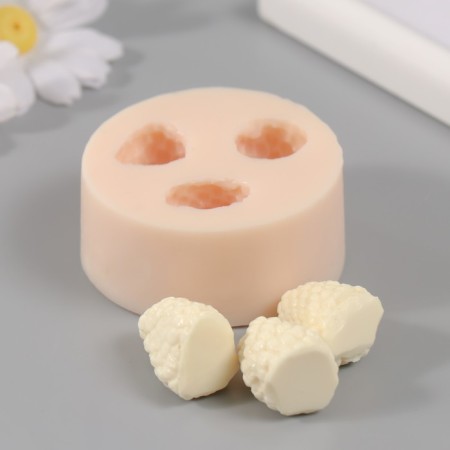Silicone Mold "Raspberry" 3 pcs D-1,8 cm-2