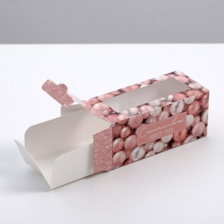 Box for Makarun "Fairy Tale" 12 x 5.5 x 5.5 cm., New Year-2