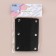 Linings on a handle for a bag, on buttons, 13 × 9 cm, 2 pcs, black color