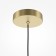 Suspended lamp Maytoni Mod161PL-01G1, 1XGU10, 6W, 40x340 cm, color gold