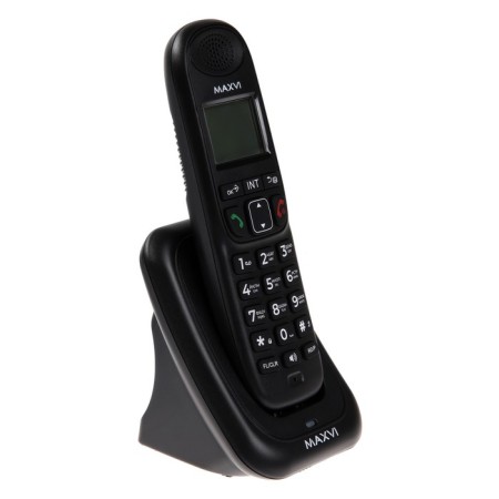 Radio Telphone Dect Maxvi AM-01, Caller ID, Intercom, Speakerophone, AOO, Conference-Black, Black-3