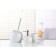 Axentia Leander dispenser for liquid soap from white ceramics Ø 10x13.5 cm, 250 ml