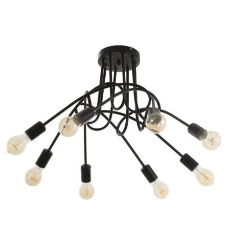 Causte "Knot" E27 8x40W Black 97x97x48 cm BayerLux