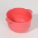 Waxing bowl, D11 × 7 × 14 cm, pink color