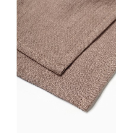 Apron Ethel "Woody" 60x70 cm, Len 100%, 190 g/m2-2