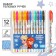 Ballic handle with sparkles, 12 colors, cold heart