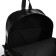 City backpack on a zipper, black color