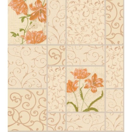 Paper wallpaper, waterproof during the operation of "Gomel mobility" Lel 51, 0.53x10.05m
