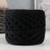Knitted yarn "Ribbon" 85m/170 ± 5 g (black)