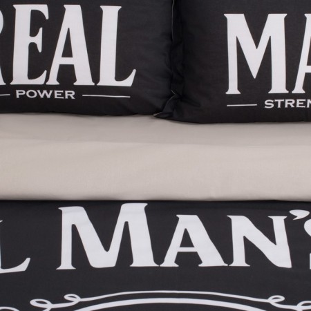Bed linen "Ethel" 1.5 SP Real Man 143x215 cm, 150x214 cm, 50x70+3 - 2 pcs-5