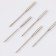 Needles for household sewing machines, universal, No. 70-100, 10 pcs