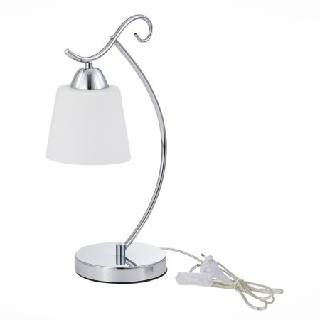 Evoluce bedside lamp. Sle103904-01. Liada. 1x60 W, E27, 23.5x15x41 cm, chromium color-5