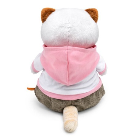 Soft toy "Li", in a hoodie with a heart and pants, 24 cm-2