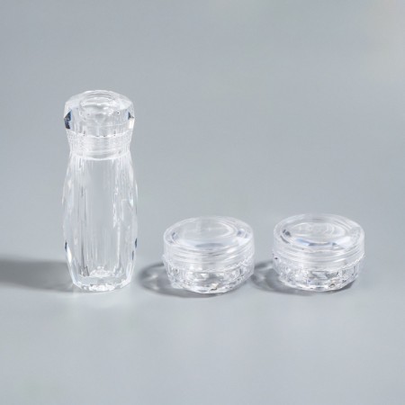 Storage set, 3 objects, transparent color-1