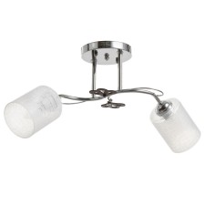 Avietta chandelier 2he27 40W chrome 58x23x26 ​​cm Bayerlux