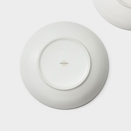 Набор тарелок суповых фарфоровых Magistro Hypnose, 900 мл, 23×4,5 см, 2 шт-6