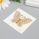 Tattoo on the body gold "Butterfly" 5x6 cm
