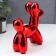 Piggy bank Ceramics "Air Ball - Dog" Red 21x7.5x22 cm