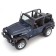 MASTO DIE-CAST Jeep Wrangler Rubicon, opening doors, 1:18, dark blue color