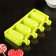 Form for ice cream “Eskimo in the glaze”, silicone, 18.5 × 12.3 × 2.5 cm, 4 cells, color mix