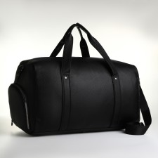 Road bag with lightning, long belt, black color