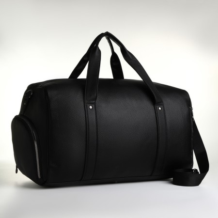 Road bag with lightning, long belt, black color