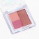 Palette of shadows for the eyelids, 3 colors