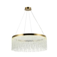 Crystal chandelier Gerhort G21124/1A BRS CL, 150x80x80 cm, bronze color