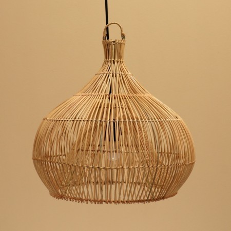 Ceiling Lamp from the rattan "Aldi" 1x120W, E27, 40x40x40 cm-2