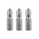 Bit KWB Industry, PH1, 25 mm, TQ60 steel, 3 pcs