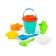Sanding set No. 532: bucket-lock, strainer, scapula, robbery, 4 molds