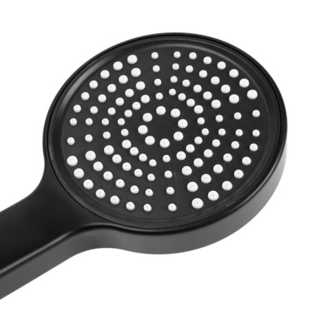 Shower watering can Zein Z3529, D = 105 mm, black-4