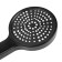 Shower watering can Zein Z3529, D = 105 mm, black