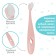 Baby toothbrush with soft bristles, nylon, mix for girls