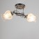 Trioni chandelier 2 lamps 40W E27 Chrome-black 51x31x29