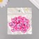 DECOR for creativity PVC "Pink butterflies" set of 20 grams 0.3x1.7x1.9 cm