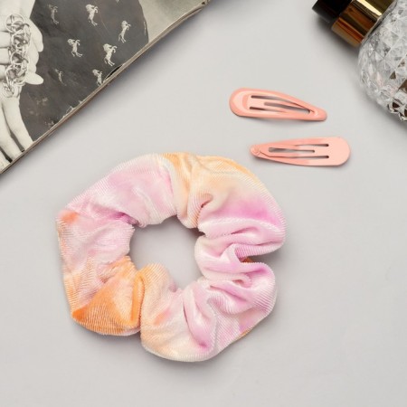 Hair set "Emilia" (elastic band, 2 invisibility 4.5 cm) gradient-2