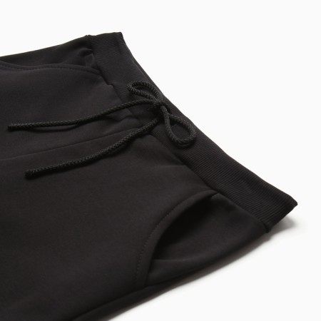 Kit for children (sweatshirt, trousers) I am beginning, black color, height 140 cm-3