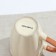 Mug ceramic shares "Marshmallow", 360 ml, beige color