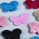 Hair clips, butterflies, 8 pcs "Velcro", Winx