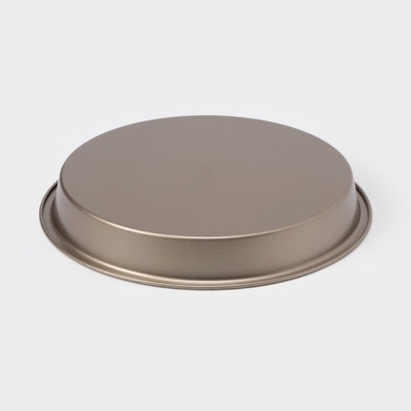 Baking shape of the share "Circle. Gold ", d = 20 cm, anti -stick coating, brown color-4