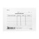 Private check form Calligrata, A6, newspaper, 100 copies in a heat -mustard film