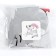 Foil ball 20 "Funny bunny, gray, under the air