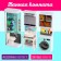 A set of furniture for dolls "Bathroom": a bathroom, a sink, post -deck