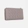 Women's wallet on the button, gray color
