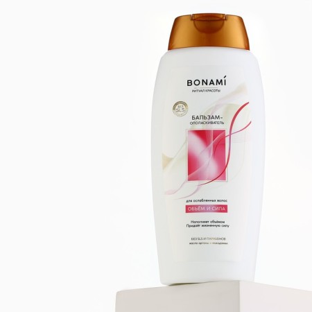 Hair balm with agrane oil and macadamia, volume and strength, 750 ml, bonami-5