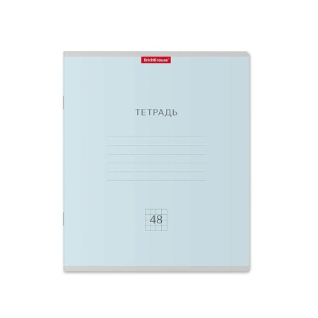 Notebook of 48 sheets in the Erichkrause Pastel Classic Cage, cover Cardon Cover, Belic Offset 100%, Mix-7