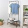 Valencia 32m clothing stand, 91.5 × 30 × 162 cm, graphite color